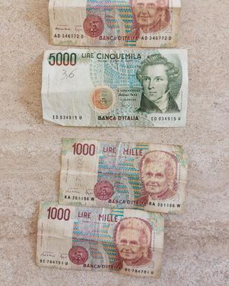 BANCONOTE LIRE