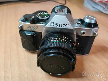 Canon AE-1 Program + Ob. 50mm + 28mm