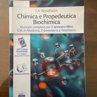 Chimica e Propedeutica Biochimica semestre filtro