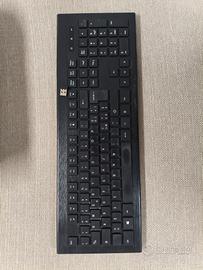 Tastiera wireless con adattatore usb