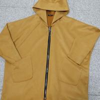 Giaccone spolverino motivo alcantara