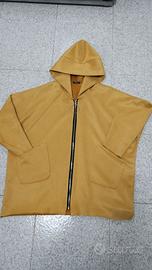 Giaccone spolverino motivo alcantara