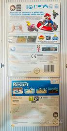 Wii Mario kart e Mario Sport ORIGINALI