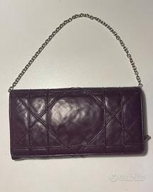 Christian Dior Wallet on chain Lether