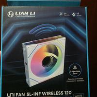 Lian Li ventola Wireless Uni Infinity blade bianca