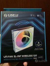 Lian Li ventola Wireless Uni Infinity blade bianca