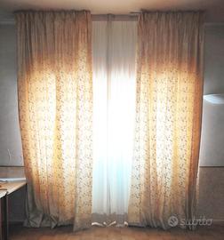 TENDE  DI SETA  COLOR  ORO
