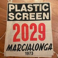 Pettorale epoca marcialonga 1973 sci di fondo