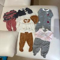 Set tutine in ciniglia 0-3 mesi