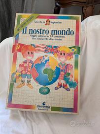 Gioco Clementoni "il nostro mondo", vintage