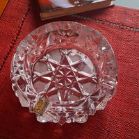 posacenere in cristallo di Boemia