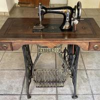 antica macchina per cucire tedesca Haid & Neu