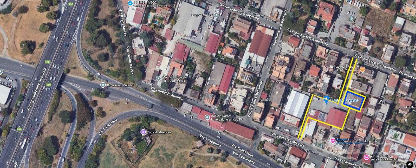 Terreno edificabile in zona Romanina - Vista 2