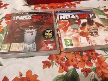 Giochi PS3 - NBA2K11 e NBA2K14 King James edition