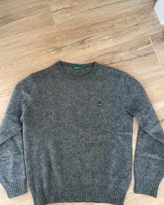 Maglione grigio benetton, taglia S