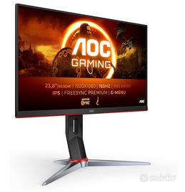 Monitor AOC 240hz 24 pollico