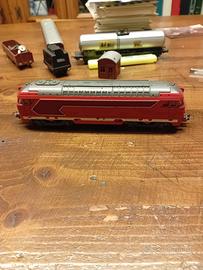 Locomotiva diesel delle ferrovie francesi SNCF H0 