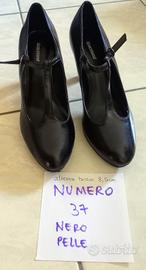 Scarpe Mary Jane T-Strap Graceland Nere 37