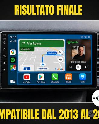 Peugeot 308 KIT COMPLETO Autoradio Android 9 pol.