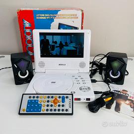 Lettore DVD Portatile Audiola Schermo 7 con casse
