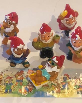 I Nani e le Stagioni merendine Kinder COMPLETA