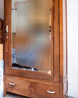 armadio vero legno