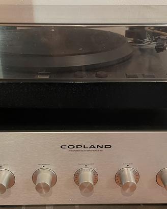 Amplificatore valvol. COPLAND+Giradischi TEKSONOR