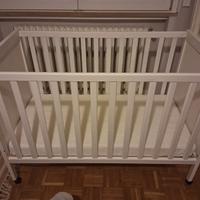Lettino neonato Sundvik Ikea 60x120 e materasso