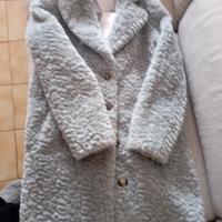 cappotto pelliccia ecologica