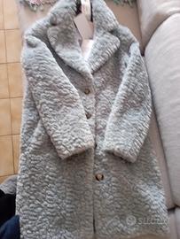 cappotto pelliccia ecologica