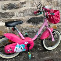 Bicicletta bambina diametro 14