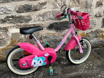 Bicicletta bambina diametro 14