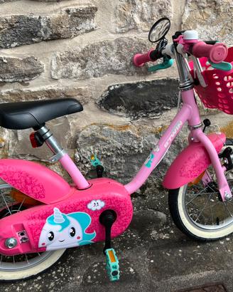 Bicicletta bambina diametro 14