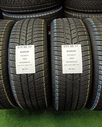 4 GOMME 215 60 17 BARUM INV RIF2634