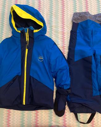 Tuta sci bambini Wedze 580 azzurra