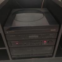 Stereo casse giradischi,cassette e mobile perfetto