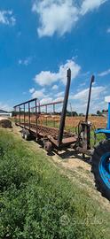 Autocaricante rimorchio pianale agricolo