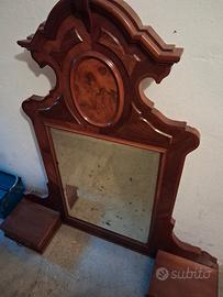 coppia specchiera antiche rare