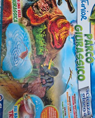 parco giurassico scienza e gioco clementoni