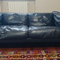 Divano in pelle Frau originale "Le Capannelle"1988