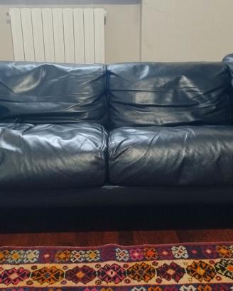 Divano in pelle Frau originale "Le Capannelle"1988