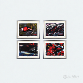 4 opere Filippo Di Mario Ferrari Passione Rossa