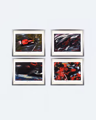 4 opere Filippo Di Mario Ferrari Passione Rossa