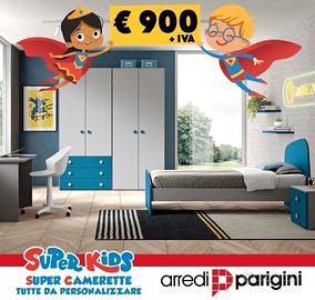 Cameretta a composizione-Promo con colori a scelta