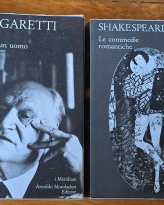 Meridiani Collezione Calvino,Shakespeare Ungaretti