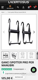 GANCI SPOTTER PRO PER MANUBRI Lacertosus