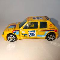 Peugeot 205 Rallye 1:43 Burago Bburago Die Cast 