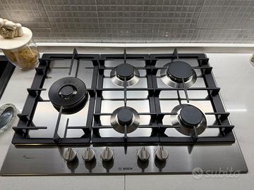 Piano cottura 5 fuochi bosch