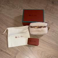 Borsellino Loro Piana extra pocket in cashmere