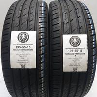 2 GOMME 195 55 16 NORAUTO A56116